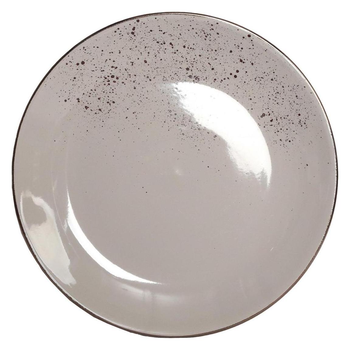 Domoletti Dinner Plate With Speckle Brown 27cm (27 cm) (36668956)