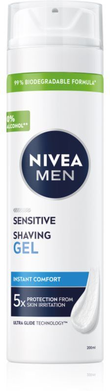 NIVEA MEN Sensitive gel de rasage 200 ml