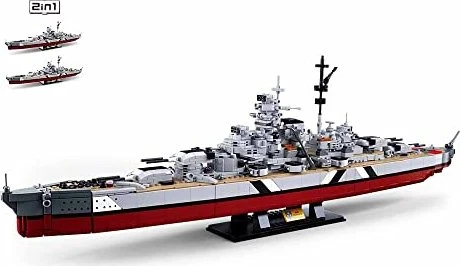 Sluban ModelBricks Schlachtschiff Bismarck (Maßstab 1:350)