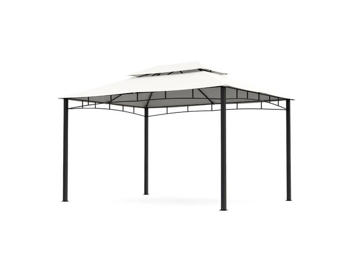 Gartenpavillon GAZ 4 x 3 m beige