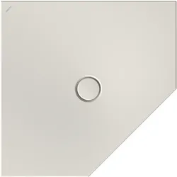 BetteFloor Caro Fünfeck-Duschwanne, 900x900mm, 7191-423, Farbe: Flax