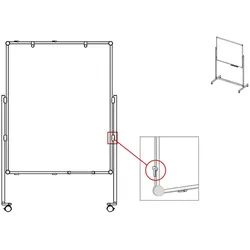 Halterung für Moderationstafeln und Mobile Whiteboards MAULpro