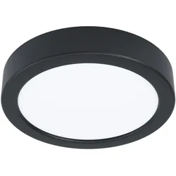 99222 LED-Deckenleuchte Ø160 SCHWARZ 3000K 'FUEVA 5'