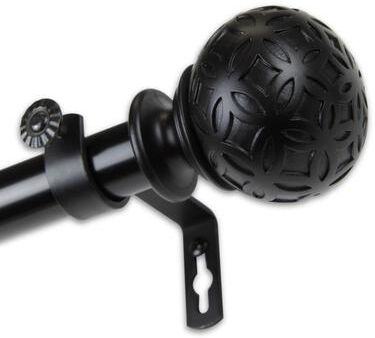 InStyleDesign Odette 1 inch Diameter Adjustable Curtain Rod