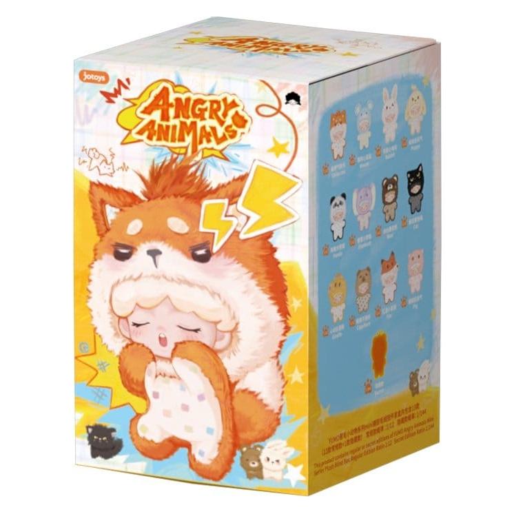 Jotoys Yumo Angry animals figurines mini en peluche boîte surprise 9 cm présentoir (12) (JOTO53465)