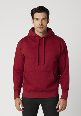 Cotton Heritage M2580 Premium Pullover Hoodie in Cardinal size 3XL