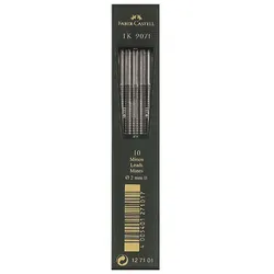 FABER-CASTELL Fallminen-Bleistiftminen B 2.0 mm schwarz