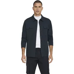 Only & Sons Herren Freizeit Hemd ONSNEWKODYL OVERSHIRT Regular Fit - 22021279 Beluga - M