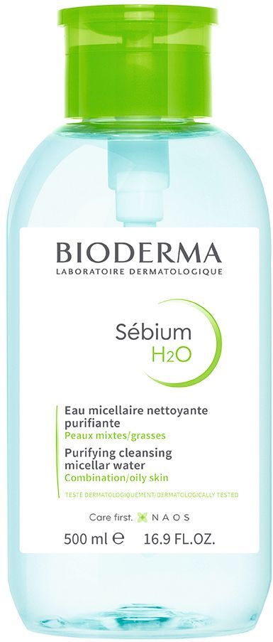 Bioderma Sebium H2O Reinigungslösung Pump 500 ml Lösung