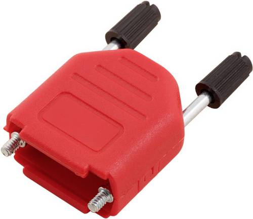 Encitech DPPK09-R-K 6353-0103-01 D-SUB Gehäuse Polzahl: 9 Kunststoff 180° Rot