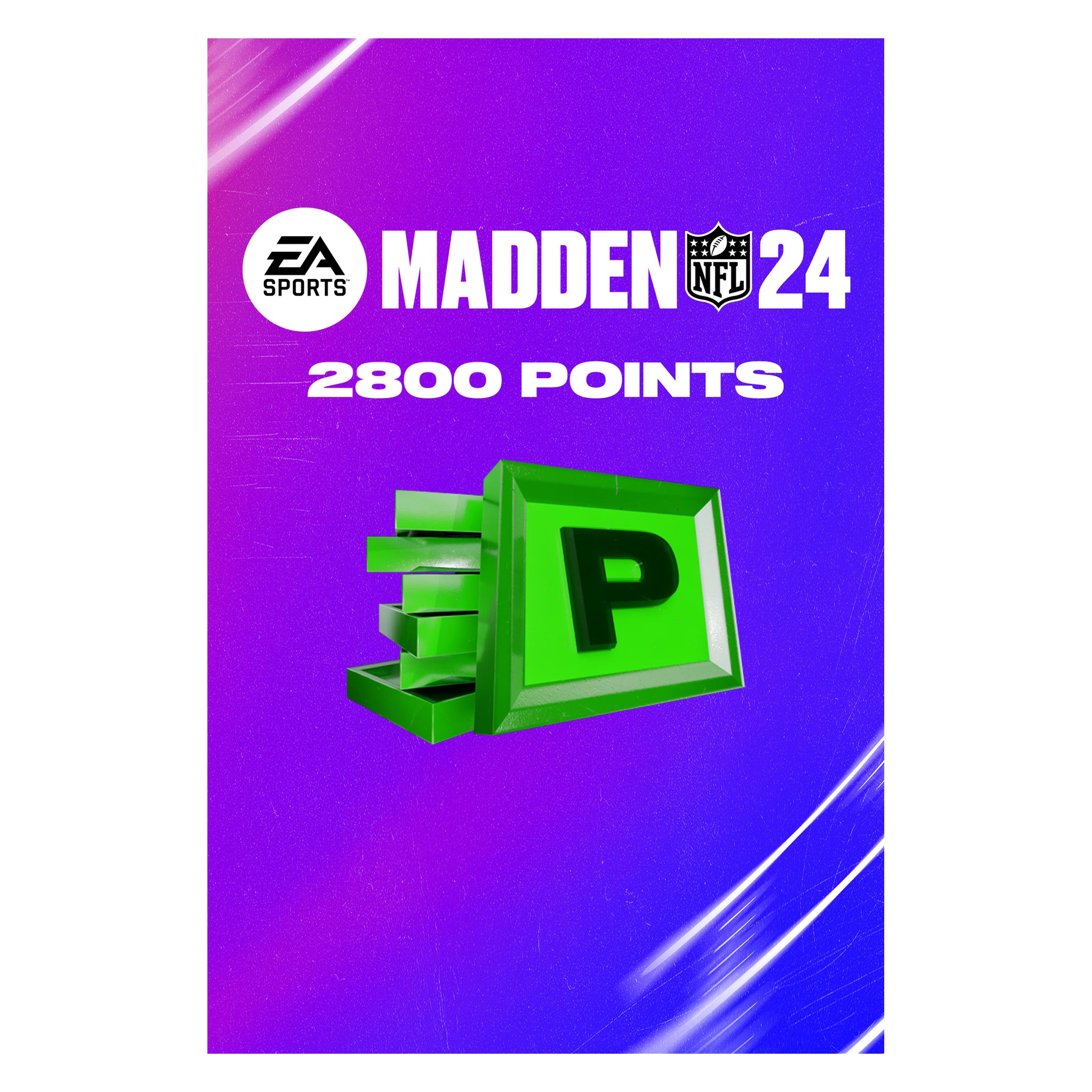 Microsoft Xbox MADDEN NFL 24: 2800 MADDEN POINTS Download Code (7F6-00531)