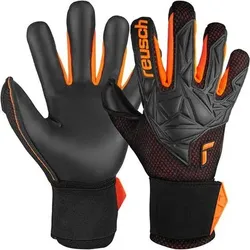 REUSCH Torwarthandschuhe Attrakt Infinity Airvent, Größe 9 in Schwarz Schwarz