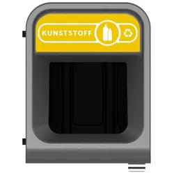 Rubbermaid Recyclingstation 2154766 57l Behältereinheit Kunststoff ge