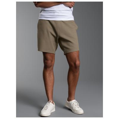 Bermudas TRIGEMA "TRIGEMA Shorts in Waffel-Optik", Herren, Gr. XL, Normalgrößen, beige (taupe), 100% Baumwolle, Basic, Hosen Bermudas