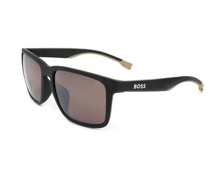 Hugo Boss BOSS 1542/F/S 087 MATTE BLACK BEIGE 59/17/140 MAN Zonnebrillen