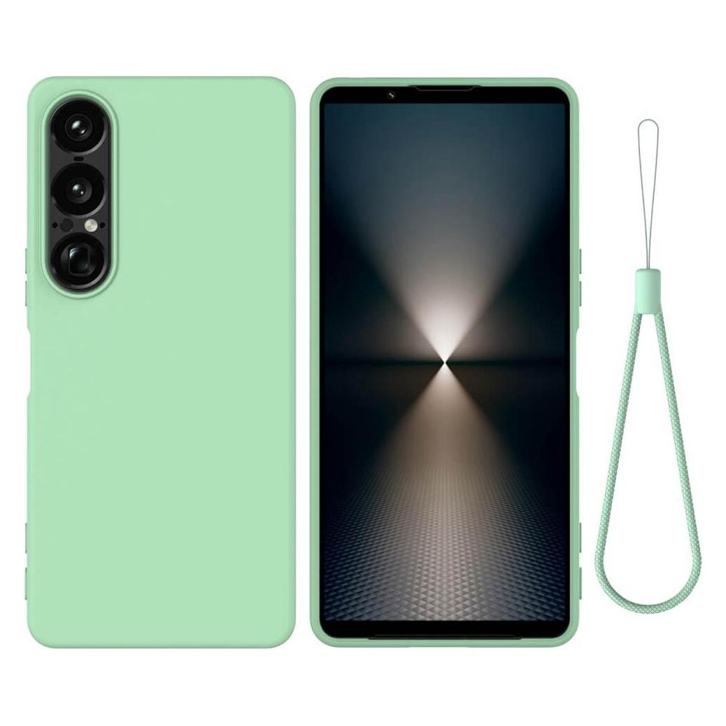 Cover-Discount Sony Xperia 1 VII - Silikon Gummi Hülle mit Riemen (Sony Xperia 1 VII) (59152213)