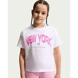 NIKE Kinder T-Shirts/Tanks ku.Arm Ki Nike Sportswear T-Shirt (ältere Kinder, Mädchen), Größe M in Schwarz Schwarz