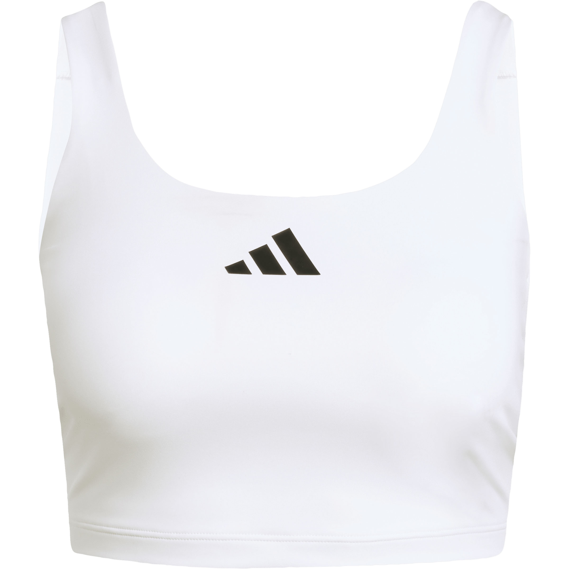 adidas Light Support Bra Tank Sport BH Damen Sport-BHs weiss Größe M Laufen | Yoga Elastisch