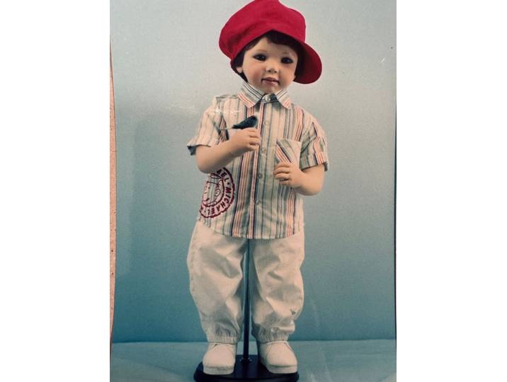 CMTPUPPENGALERIE Stehpuppe Michael von Doris Stannat, 74 cm (1-tlg)