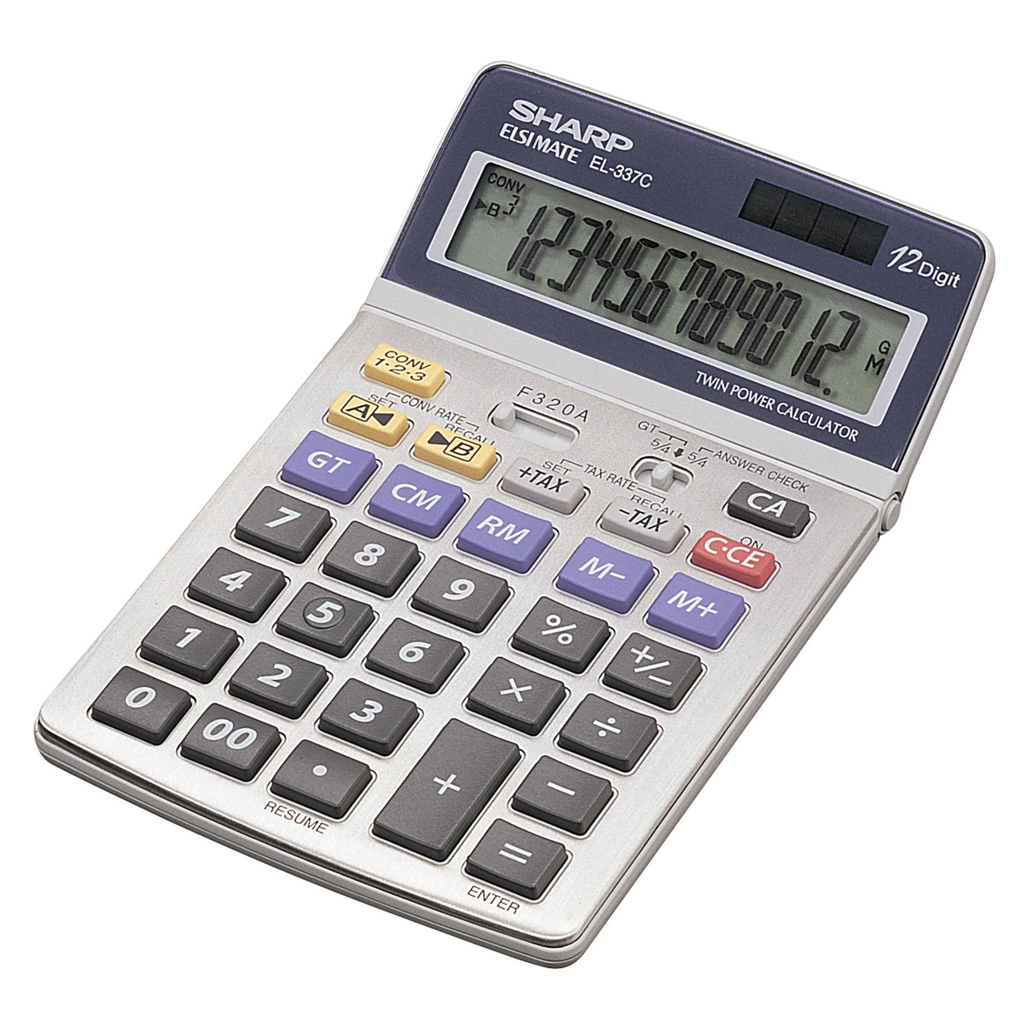 Sharp EL-337C (Batteriebetrieb, Solarenergie) (EL-337C)