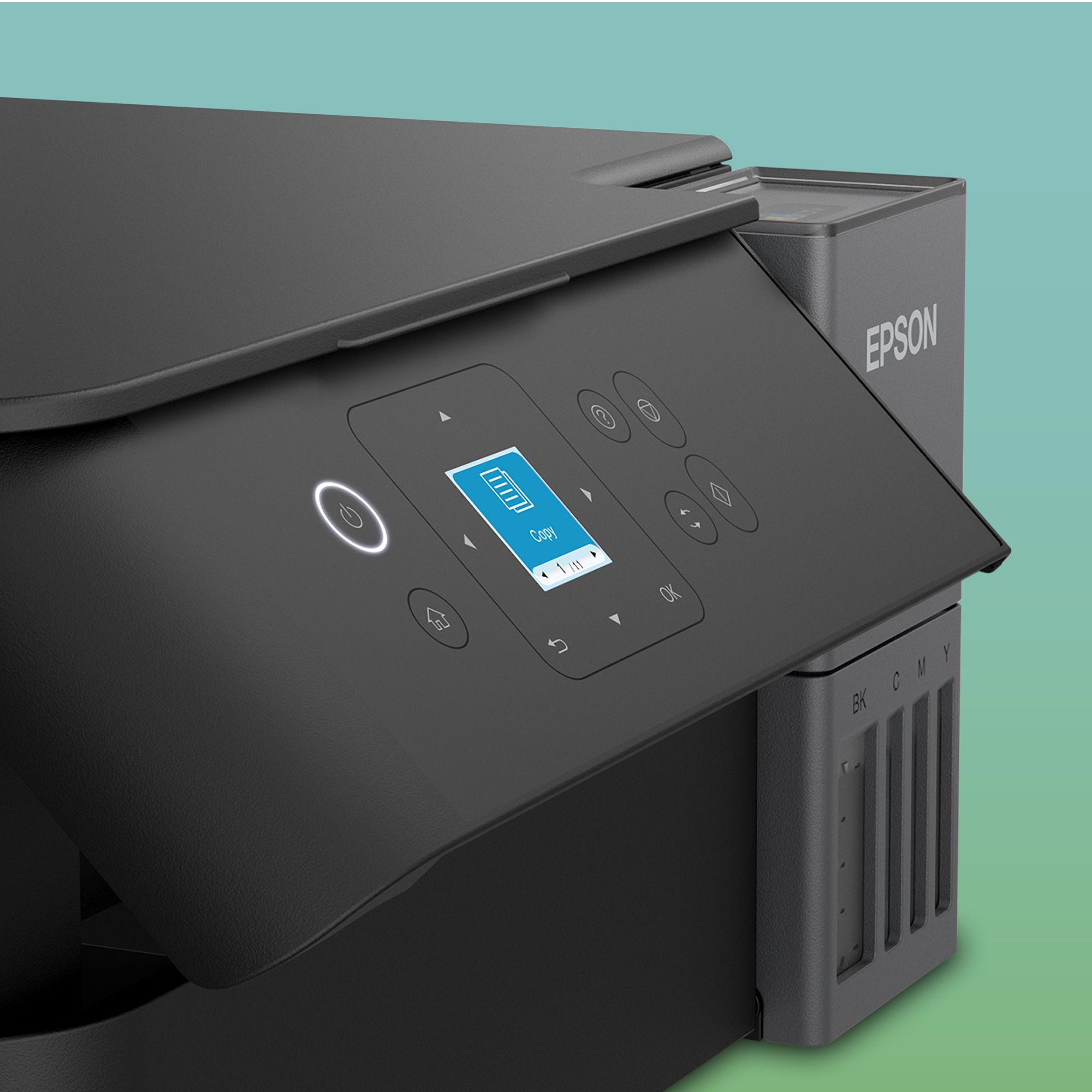 Epson EcoTank ET-2851 All in One A4 Tintenstrahl Drucker 4800 x 1200 DPI jetzt zusätzlich 40¤ Cashback sichern!* C11CL41406