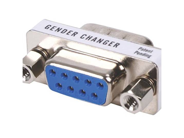 Valueline GCM-9 M9 F Sub-D 9p mannelijk Sub-D 9p vrouwelijk zilveren kabel-interface en voeding