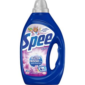 Spee Waschmittel Blütenfrische 4+1 Color, Gel, 24h Deo-Frische, 990ml, Waschladungen 22