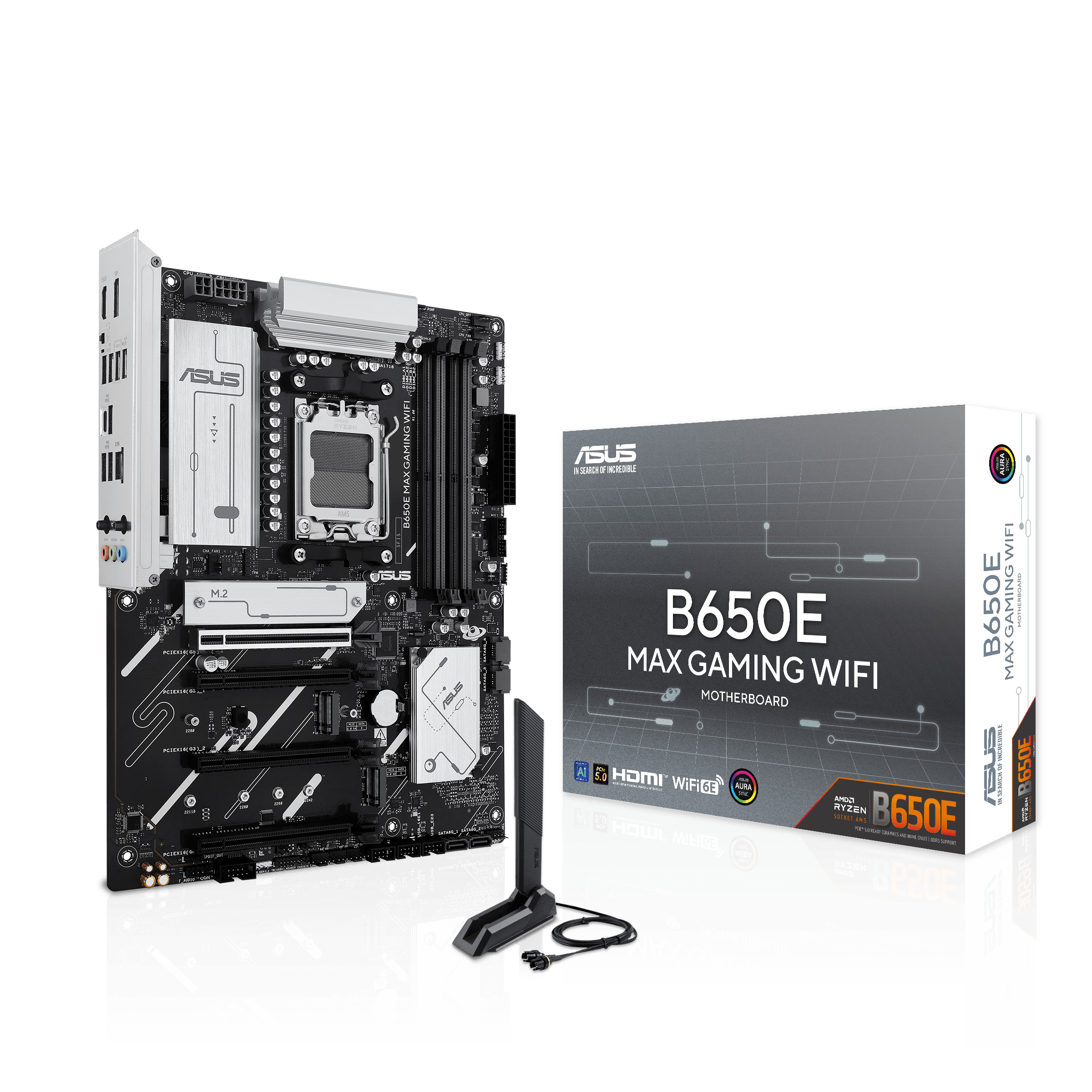 ASUS B650E MAX GAMING WIFI ATX Mainboard - Sockel AM5