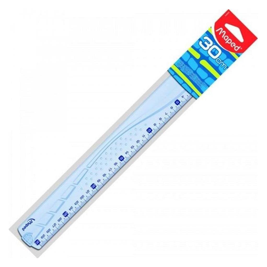 Maped Lineal Geometric (30 cm, Kunststoff) (380138)