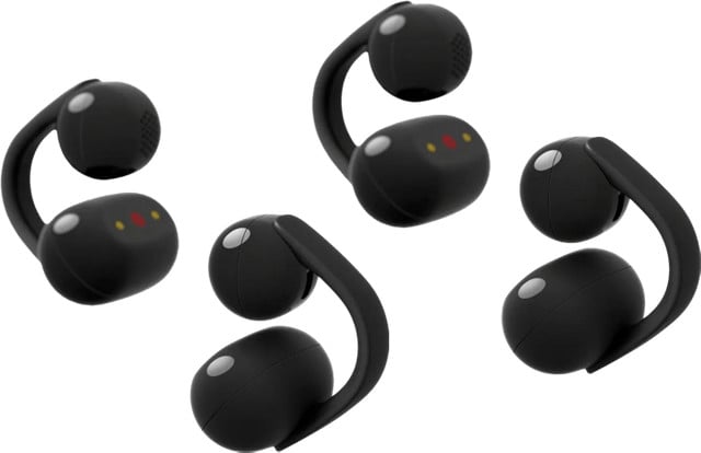 Sony Linkbuds Clip Zwart Duo Pack Bluetooth In-ear oordopjes