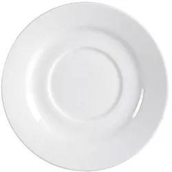 6x Gretsch Kaffeeuntere Classico Ø14,5cm weiss, Untertasse, Weiss