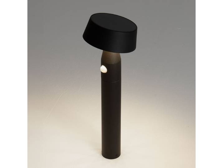 Borne LED 50cm Noir