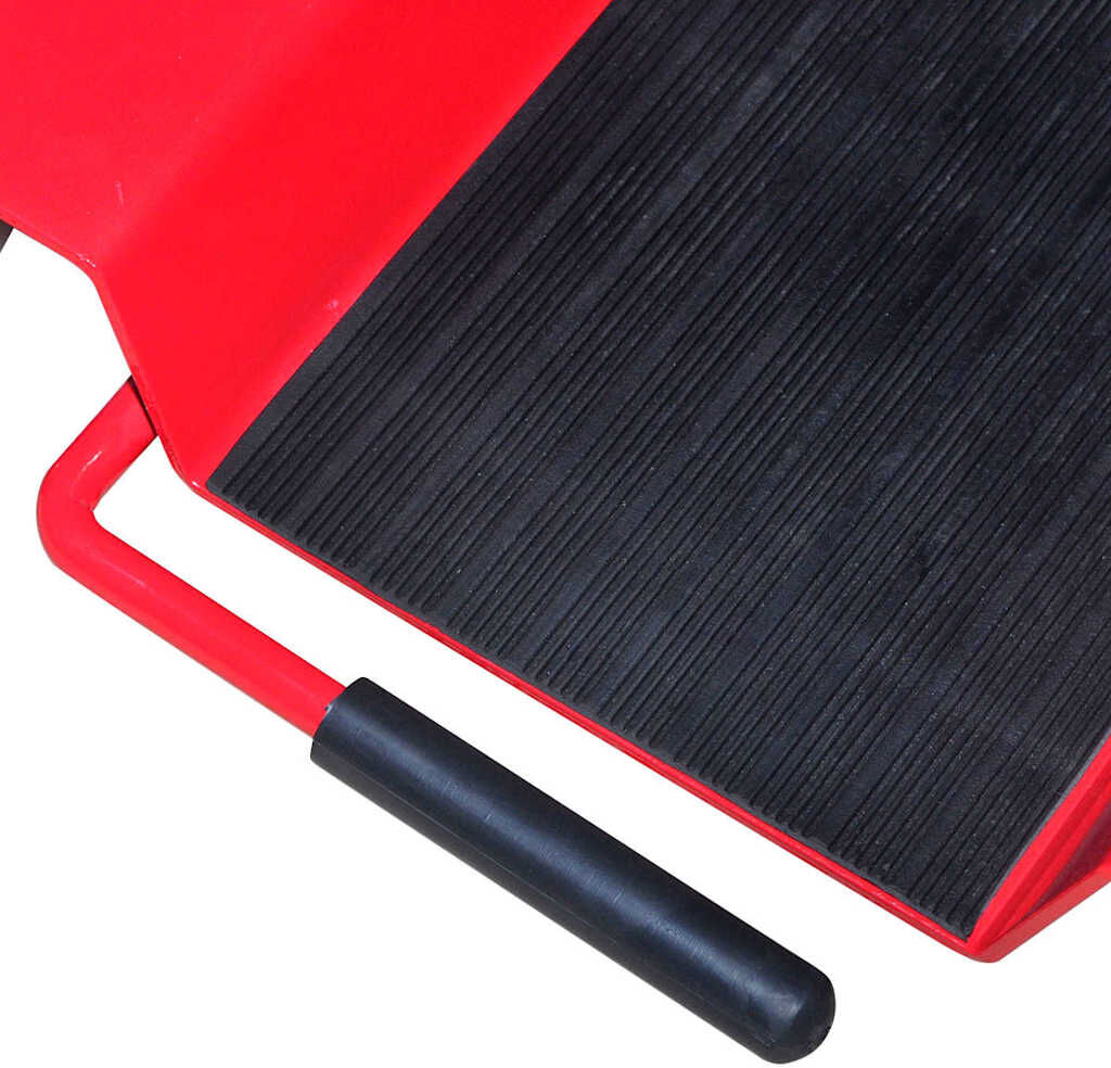 vidaXL Chariot de moto Rouge
