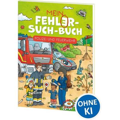 Mein Fehler-Such-Buch - Polizei und Feuerwehr, Taschenbuch von , Loewe, 978-3-7432-1678-5
