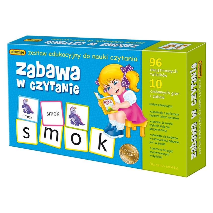Adamigo Zest. Edukacyjny Zabawa Czytanie (Deutsch, 1 - 8 Spieler) (G-6069)