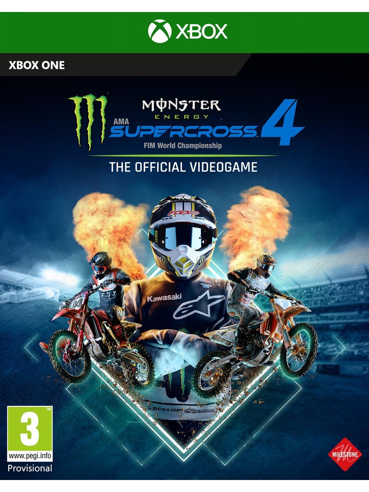Monster Energy Supercross: The Official Videogame 4 - Microsoft Xbox One - Rennspiel - PEGI 3