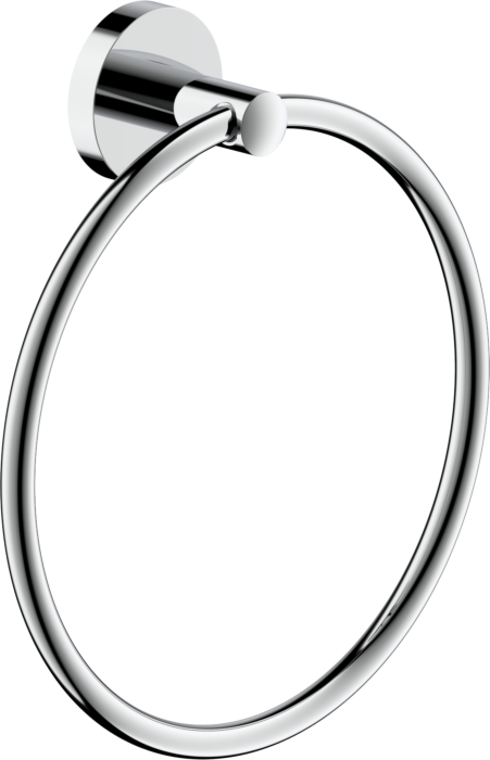 Bravat Varuna Handtuchring 778410 chrom, Kleben/Schrauben