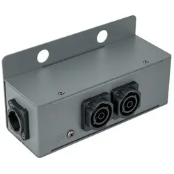 Showgear Powerport 3 True, 1x Power Pro True Eingang, 3x Power Pro True Ausgänge