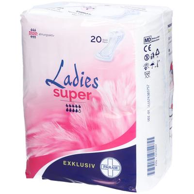 Param Ladies Exklusiv Inkontinenz-Einl.super 20 St Einlagen