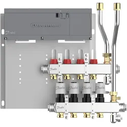 Danfoss Heizkreisverteiler Typ SGCi 4 HK u. Icon2 Hauptregler, TWA-A 230V