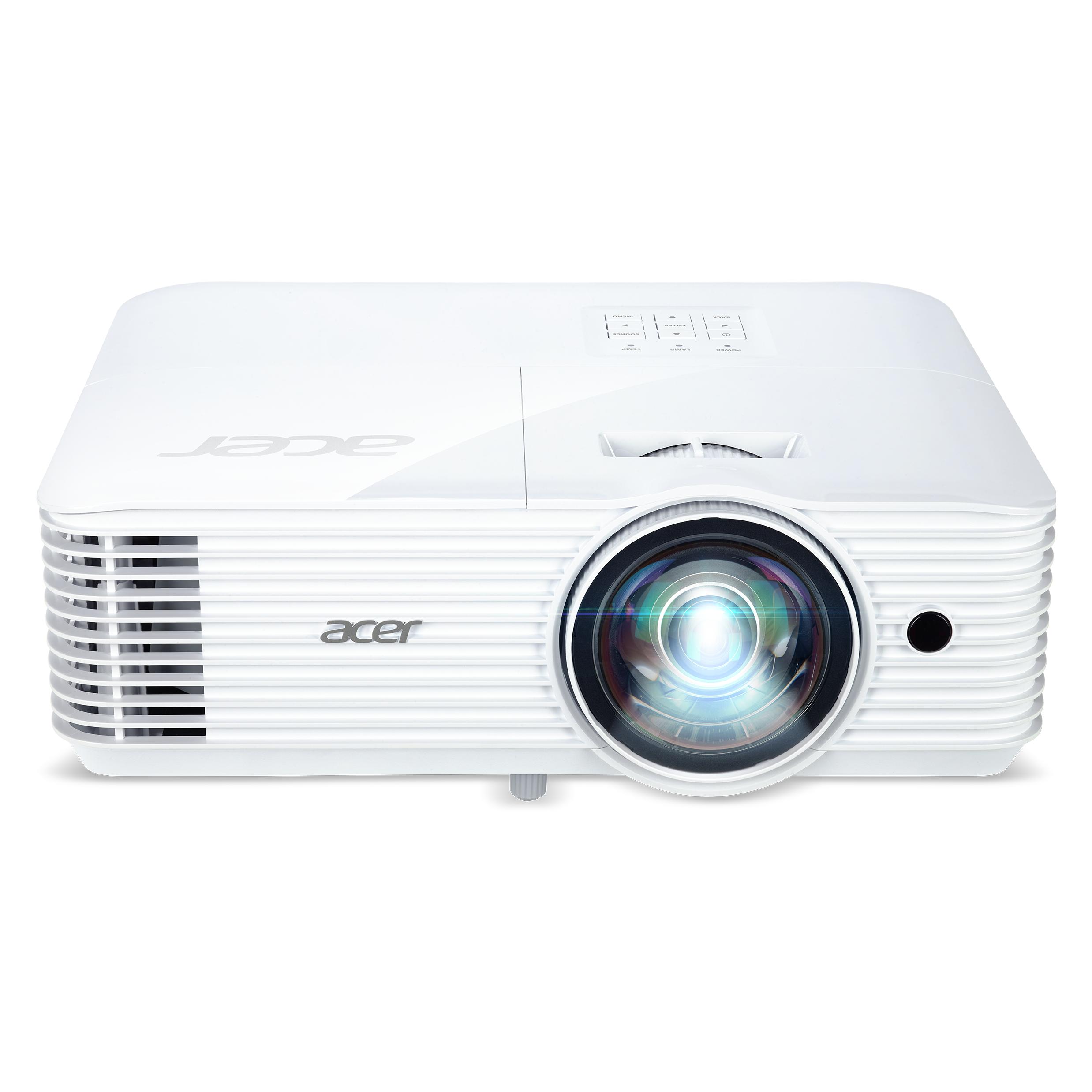 Acer S1286Hn - 3500 ANSI Lumen - DLP - XGA (1024x768) - 20000:1 - 4:3 - 16:9 (XGA, 3500 lm, 0.62:1) (MR.JQG11.001)