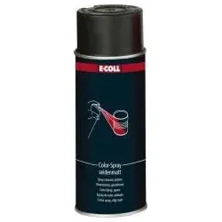 E-COLL Color-Spray 400ml Spraydose RAL9005 tiefschwarz seidenmatt