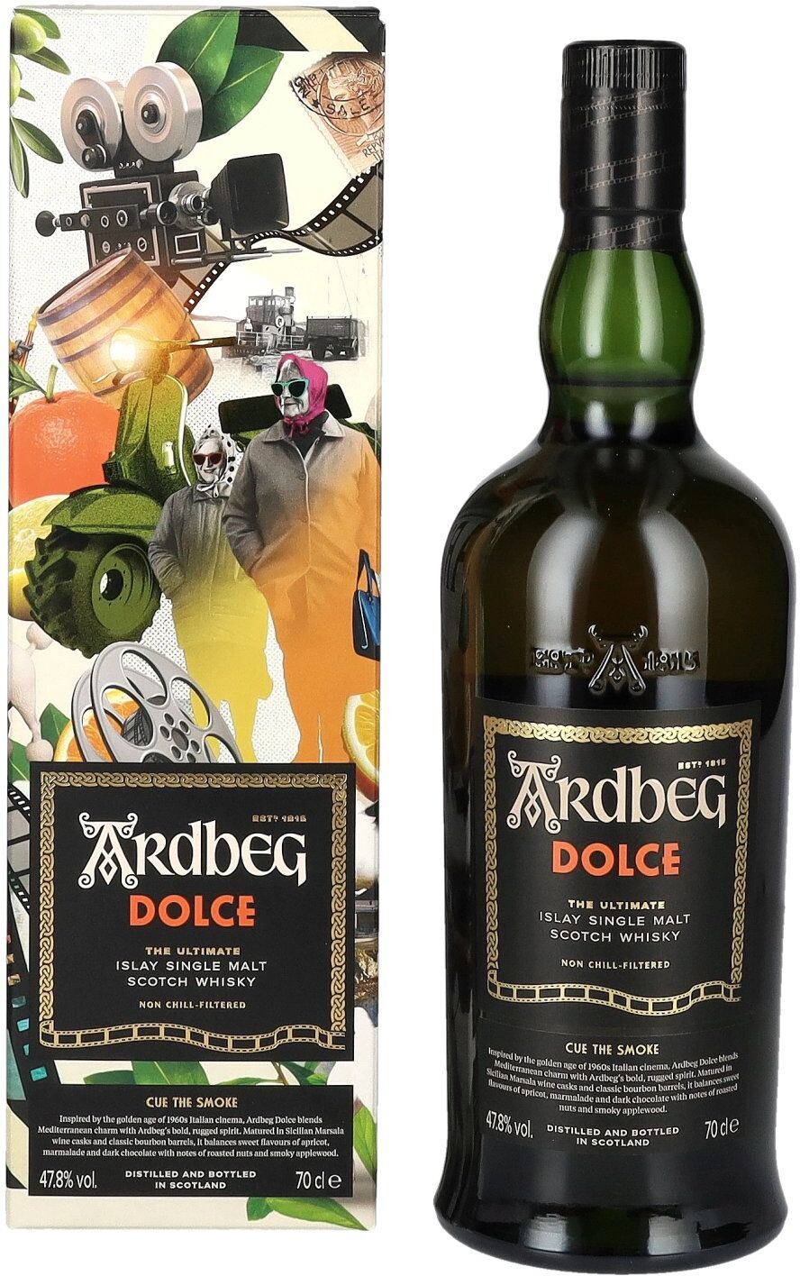 Ardbeg Whisky Ardbeg Dolce Cue The Smoke The Ultimate Islay Single Malt Scotch Whisky 47,8% Vol. 0,7l in Geschenkbox