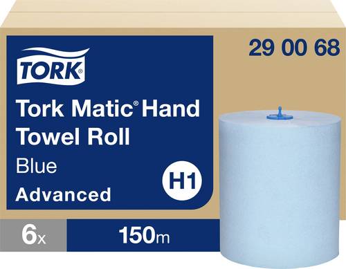 TORK 290068 Papierhandtücher Blau 900m