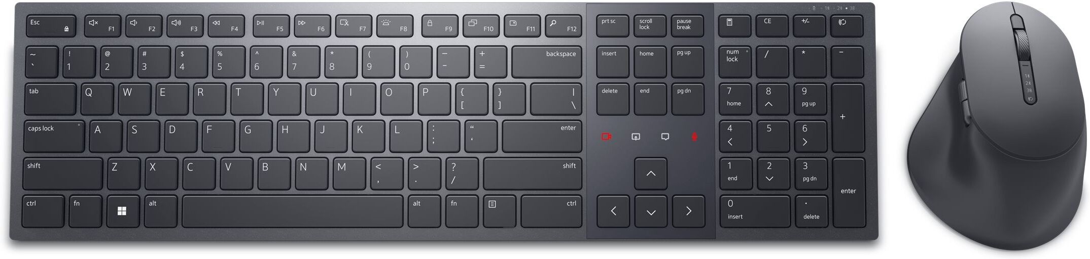 Dell Premier KM900 Keyboard Mouse Set Black
