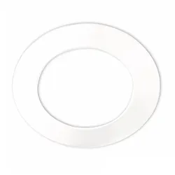 ISOLED Cover Aluminium RUND für Einbaustrahler Sys-90, Weiß ISO-113336