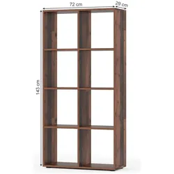 Vicco, Regal, Scutum (72 x 29 x 143 cm)