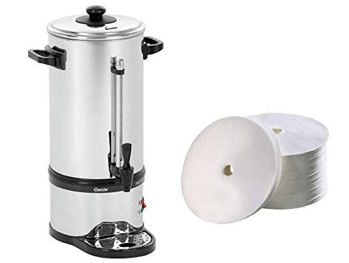 Bartscher Rundfilter Kaffeemaschine Pro Plus 60T + 250 Rundfilter