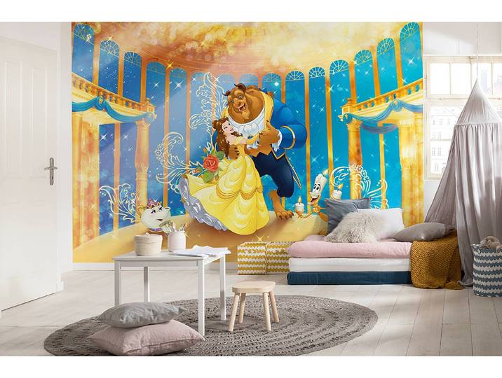 Fototapete Beauty And The Beast 368 x 254 x 0cm Multicolor