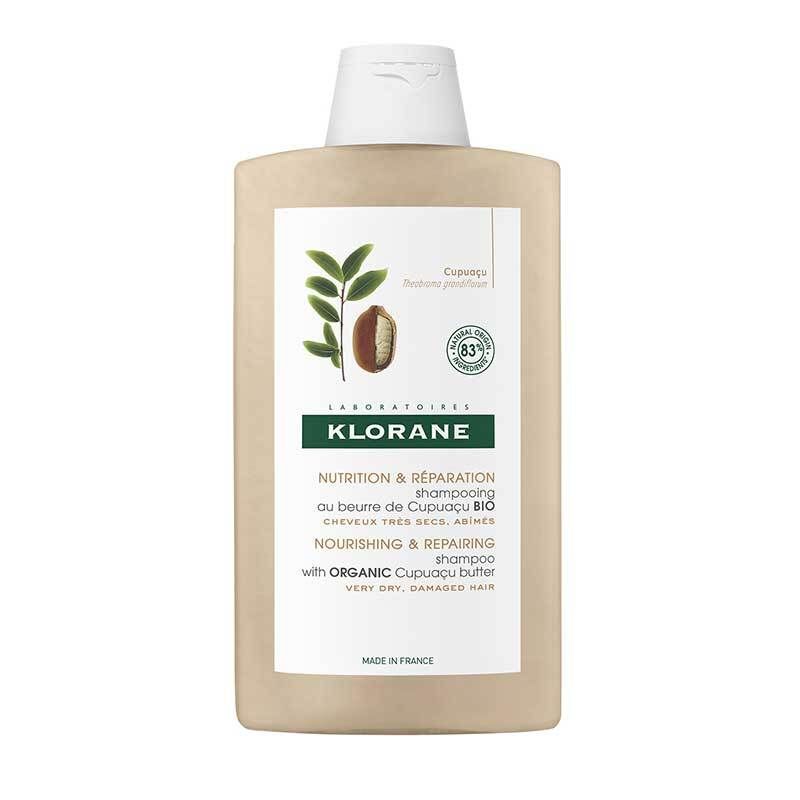 Klorane Diep Voedende Shampoo Cupuacu Boter 400 ml